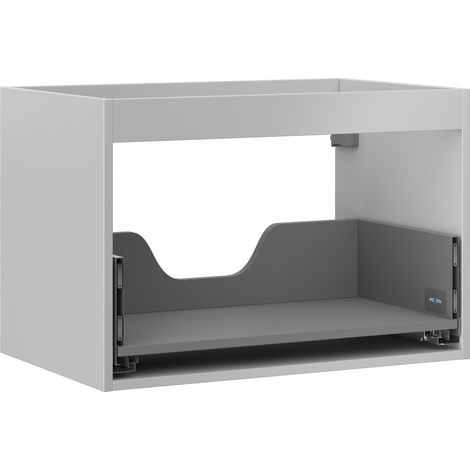 Mexen Box-A Waschtischunterschrank 70 cm, 1 Schublade, graumatt - 91AX0-0700-470-1-62 (1/4)