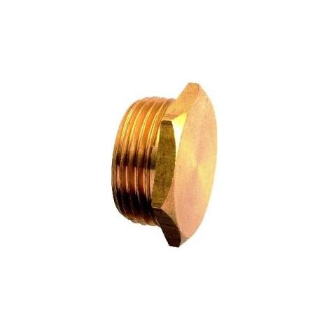 Bouchon laiton à visser mâle 292 - 1/4" - DUMONT (1/2)