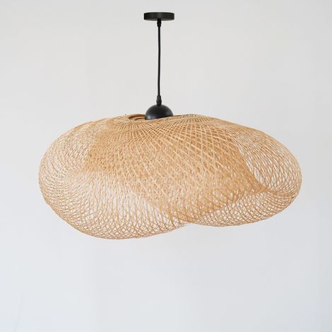Lámpara colgante de bambú natural D88 cm - Anya