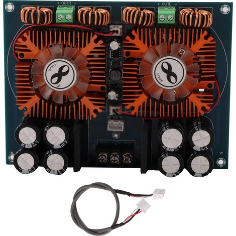 Amplificateur de puissance 2 canaux haute puissance, module numérique XHM254 avec carte mère intégrée (1/5)