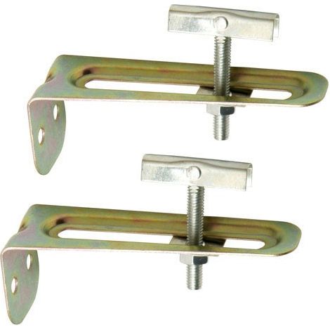 Satz Sanitärhalterungen Beckenträger 10 cm. (2 Stücke) (1/2)