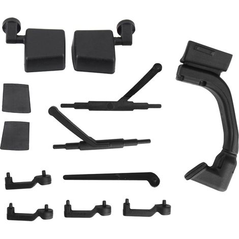 1/10 RC Kit poignée porte tuba essuie-glace miroir pour carrosserie Traxxas Axial 313mm (1/5)