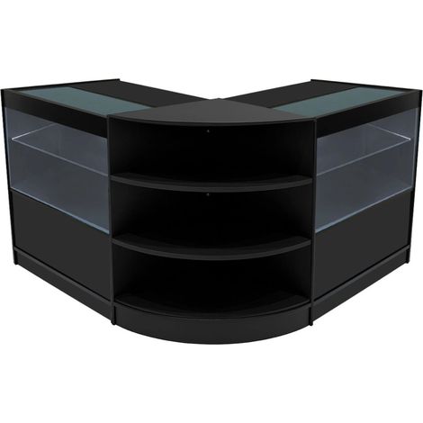 Andromeda LED Shop Counter Set LM60 & 2 x C900 - Black