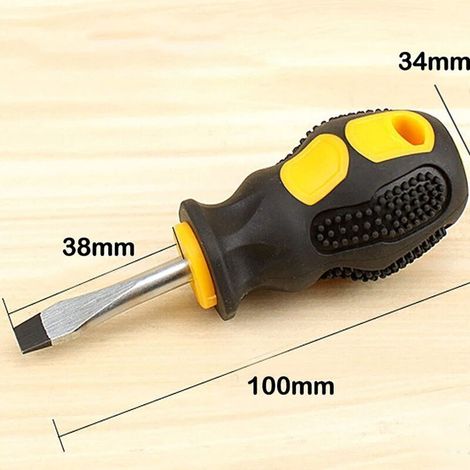 Mini Tournevis Phillips Tête Plate en Acier Inoxydable – Lot de 2 Tailles Compactes pour Électronique et Réparation Fine (1/5)