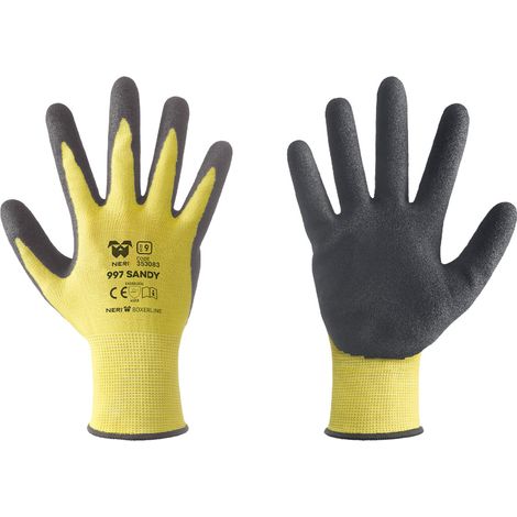 GUANTI FILO CONTINUO ART.997 SANDY Tg.10- 12 coppia  - NERI