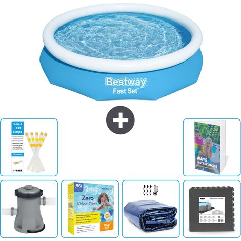 Bestway Bestway Fast Set Ronde - 305x66 cm - 7-pièces S285 (1/5)