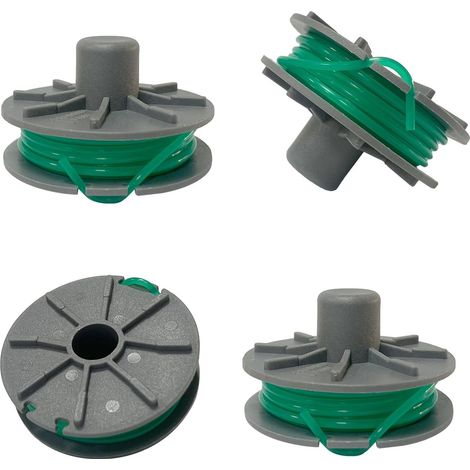 Ersatzfadenspulen für Gardena 9811 Freischneider, alternatives Modell 5309-20, 2-mm-Spule, 15 Fuß Länge, Ersatzteil für Freischneider