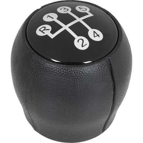 Pomo de palanca de cambios negro de 5 velocidades para Opel Astra I F (1/5)