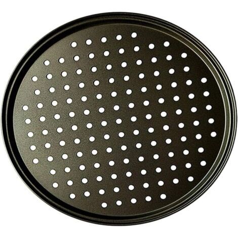 QORVA
-Poêle à Pizza Punch Acier Au Carbone Plat Four Perforé Multi-Usages Plaque à Pizzac Anti-adhérent Plaques à Pizza Utilisée pour Pâtisserie, La Pizza, Le Gâteau, Les Sandwichs, Saucisse, Galette