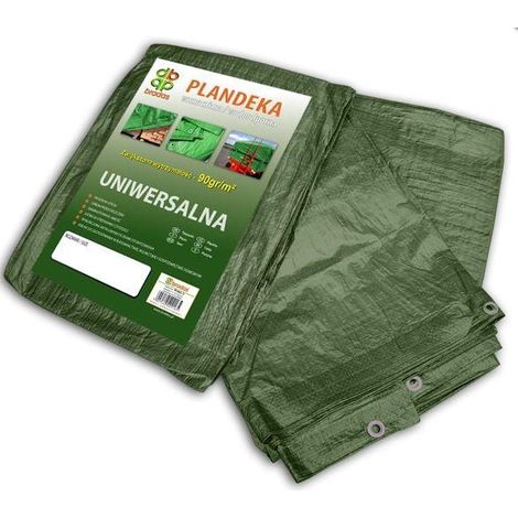 Bradas Telo Rinforzato Verde 15 x 20 m Polietilene