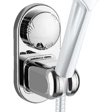 Shower Head Holder Adjustable Handheld Shower Head Holder Suction Cup Bidet Sprayer Holder for Kitchen Bathroom (1/4)
