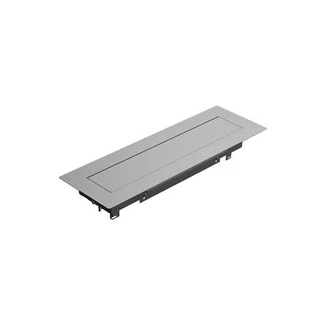 Bachmann TOP FRAME Verbindungsfeld grau RAL 9006 (1/2)