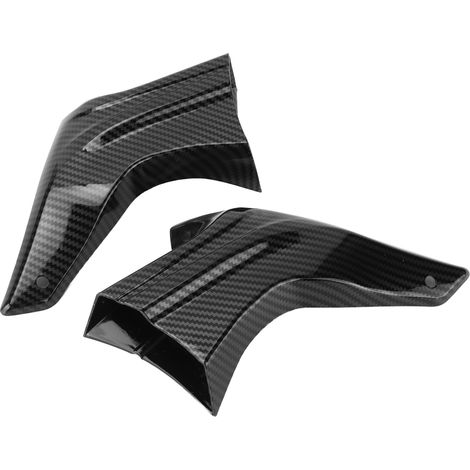 Cache de tuyau de refroidissement d'étrier de frein de moto de remplacement pour S1000RR, S1000XR, R1250GS, 1200R et R1200RS - Style fibre de carbone (1/5)