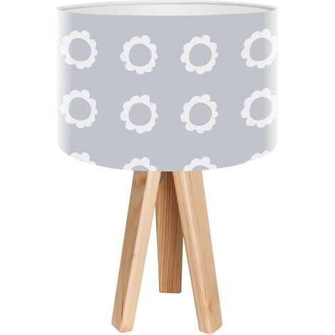 Lampe de chevet stamps foto-206 - Bois clair