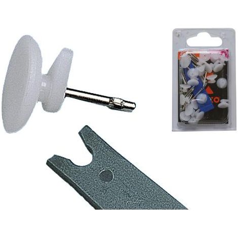 GANCI BRIXO NYLON C/APPLICATORE PZ.25