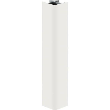 Zoccolo e accessori per cucina in pvc bianco h 10-12-15 cm varie lunghezze dimensione disponibile: angolo bianco h 15 cm
