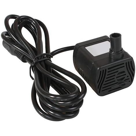Pompe à eau solaire, DC 12V Mini Solar Fountain Pump Remplacement de pompe à 1,5 m de fil, pompe silencieuse, pompe à eau micro submersible pour le jardin flottant de jardin (1/5)