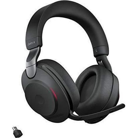 Casque PC - Jabra - Evolve2 85 - Sans Fil - Réduction de Bruit - Longue Durée de Batterie (1/4)