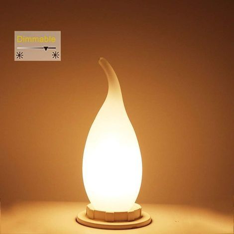 E14 LED-Filamentlampe – 10er-Pack – 4 W entspricht 40 W – 2700 K warmweiß – 400 lm – 360° Abstrahlwinkel – (1/4)