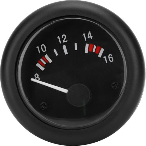 Voltmètre de batterie 52 mm, unité Voltmètre, alimentation moteur automobile, mesure DC12V VD-G-117 (1/5)