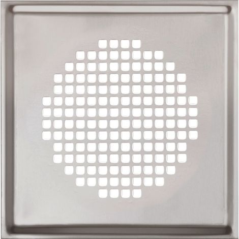 Zehnder Designgitter ComfoGrid Torino quadratisch DN125, 160x160mm, weiß, mit Filter