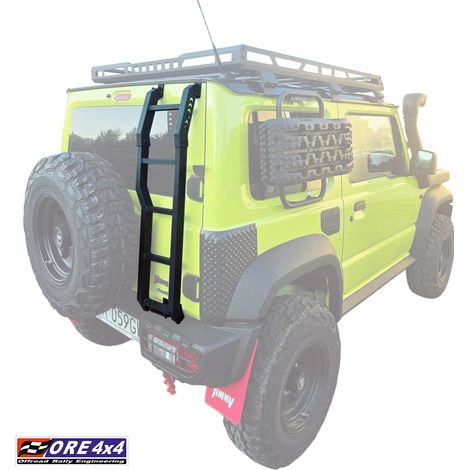 Échelle en aluminium pour la porte arrière Suzuki Jimny JB74 (1/5)