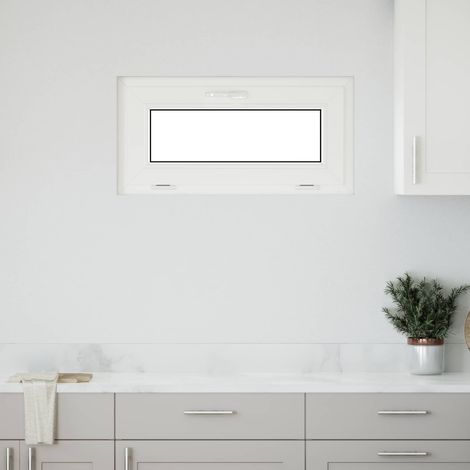 vidaXL Fenêtre de sous-sol RISOR 80 x 40 cm PVC et verre Anthracite