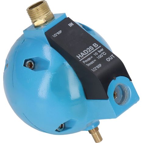 Vanne de purge sphérique avec filtre automatique et flotteur à bille en acier inoxydable pour compresseur d'air HAD20B (1/5)