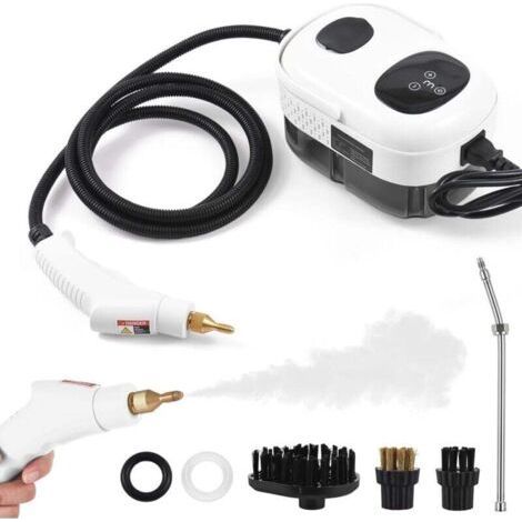 Steam Cleaner 2500W, 3Bar Handheld Steam Cleaner, 1000ML Large Capacity Water Tank, with 5 Brush Heads Adjustable to 6 Levels (1/5)