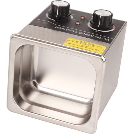 Nettoyeur à ultrasons, lave-verres, lave-linge, pièces de quincaillerie en acier inoxydable, prise A1.3LEU 220 V (1/5)