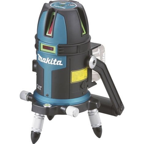 Makita – Laser multi lignes sans fil vert 12 V – SK312GDZ – 3 lignes verticales et 1 horizontale – Portée 20 m – Classe 2 – Technologie XPT