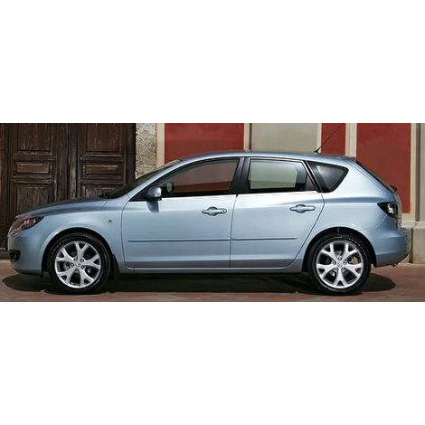 Mazda 3 I HB 03+ Chrom-Fensterleisten Seitentüren (1/4)