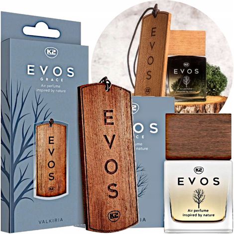 Colgante de fragancia K2 evos valkiria + perfume PARA coche (1/5)