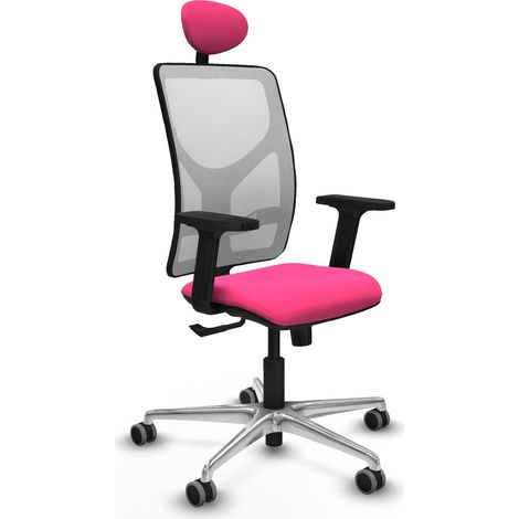 Bürostuhl piqueras y crespo Motilla weiß Mesh Stoff (1/2)