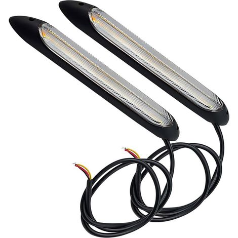 Lampe Multifonction LED pour Voiture 2pcs, Bande Lumineuse Pvc (1/5)