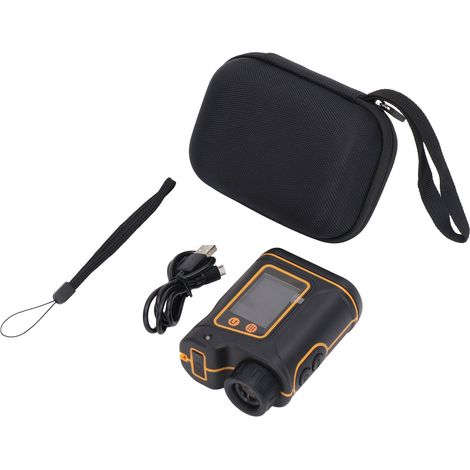 Télémètre laser SNDWAY avec boîtier ABS, écran LCD, 4 modes, télémètre portatif pour la chasse, portée de 1000 m (3280,8 pi) (1/5)