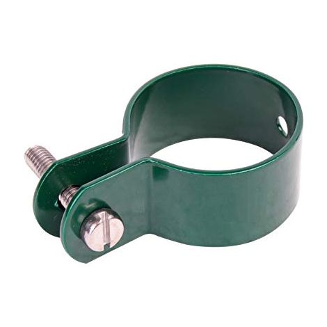Alberts 656300 Fascetta per puntelli e tenditori, zincata a caldo, con rivestimento in plastica verde RAL 6005, Ø fascetta 48 mm (1/3)