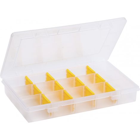Scatola per viti in plastica ALLIT, L.29 x H.4.6 x P.18.5 cm ALLIT