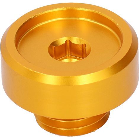 Bouchon de remplissage d'huile aluminium anodisé doré pour Honda ARX1200 CB1000 CB1000R, couverture de bouchon vis pour moteur, compatible Yamaha Ducati Triumph (1/5)