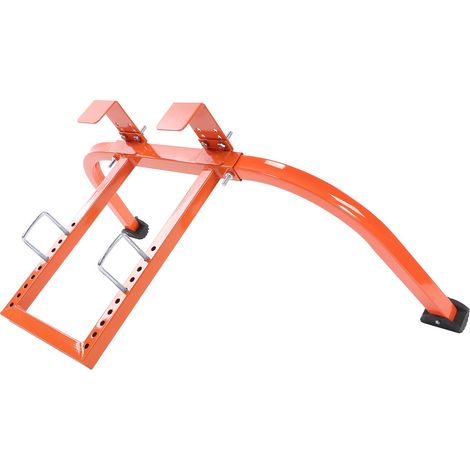 Stabilisateur d'échelle en Acier Crochets d'échelle pour Toit Extension de Toit Robuste Adaptateur de Toit Universel avec Capacité de Charge de 150KG (43x41x9cm) (1/5)