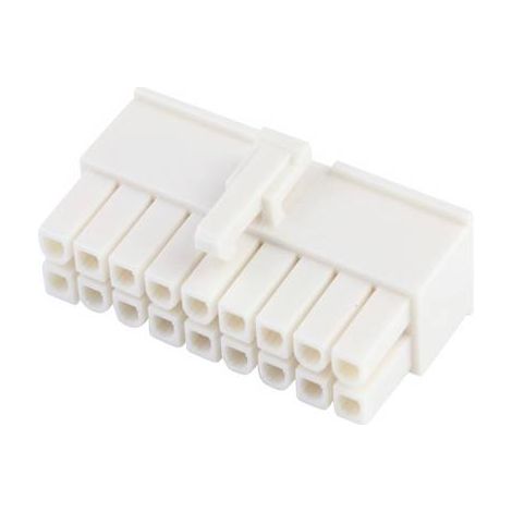 Molex Boîtier femelle pour câble Nbr total de pôles 18 Pas: 4.2 mm 39012185 1 pc(s) Bag (1/2)