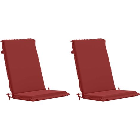 Cuscino per sedia a schienale alto GEMERT 2 pz 100% Poliestere vidaXL (1/5)