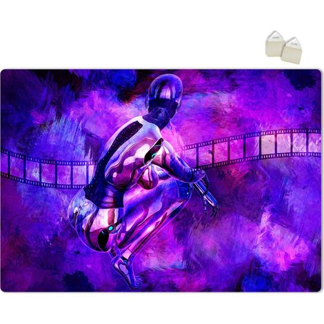 CYBORG FILM - POSTER in PVC da 3mm - Misura: 70x100 cm
