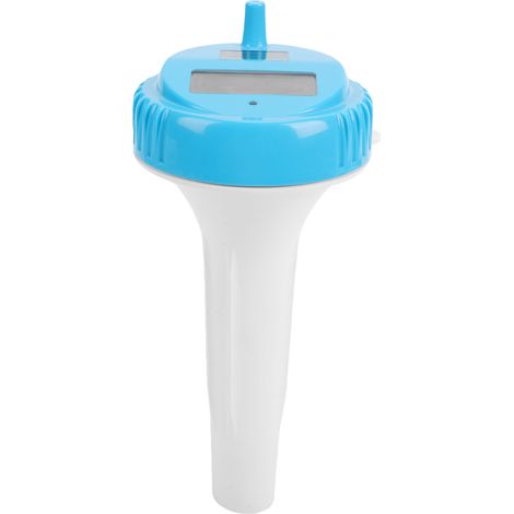 Thermomètre solaire numérique flottant pour piscine, aquarium, spa, source thermale et étang (1/5)