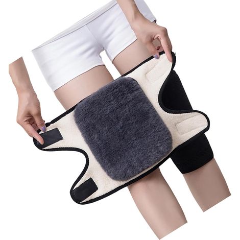 Genouillère à isolation thermique double couche coupe-vent pour la randonnée, le ski, les activités d'hiver et les sports de plein air (1/5)