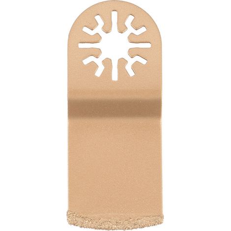Jeffergarden Outil multifonction pour la découpe du marbre (3,46 x 1,3 po), lame en carbure cémenté, or oscillante, pour projets de rénovation et travaux professionnels.