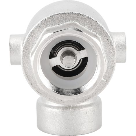 Clapet anti-retour laiton à ressort, filetage femelle/mâle 5 voies, prévention reflux, DN25, anti-retour non retour (1/5)