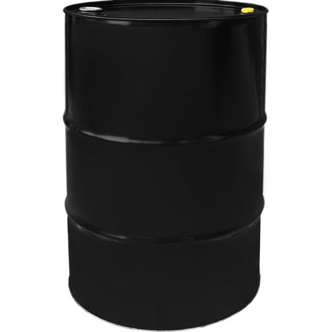 Contenitore in metallo d'acciaio TH 216.5L con scanalature, 3/4 e 2 tappi nel coperchio - nero MIX