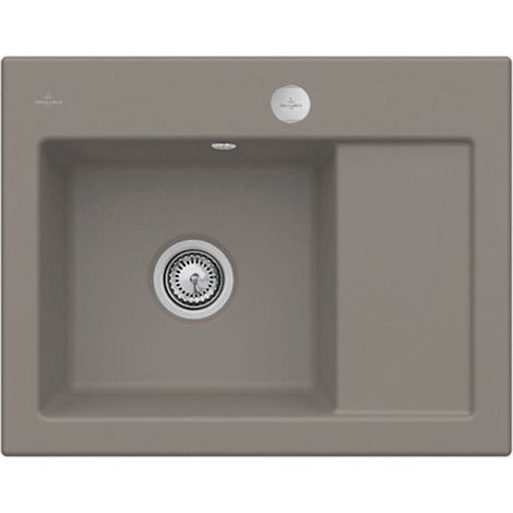 V&B Spüle SUBWAY 45 COMPACT 650x510mm Be li Exzenterbet. timber