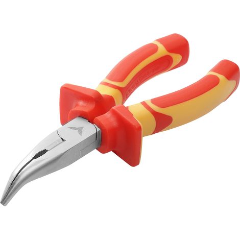 Pince universelle, pince téléphonique, pince coudée de précision 160 mm Vorstahl (1/5)